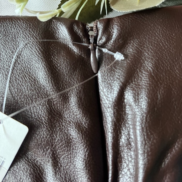 ANTHROPOLOGIE Studded Faux Leather Shorts - Picture 11 of 14